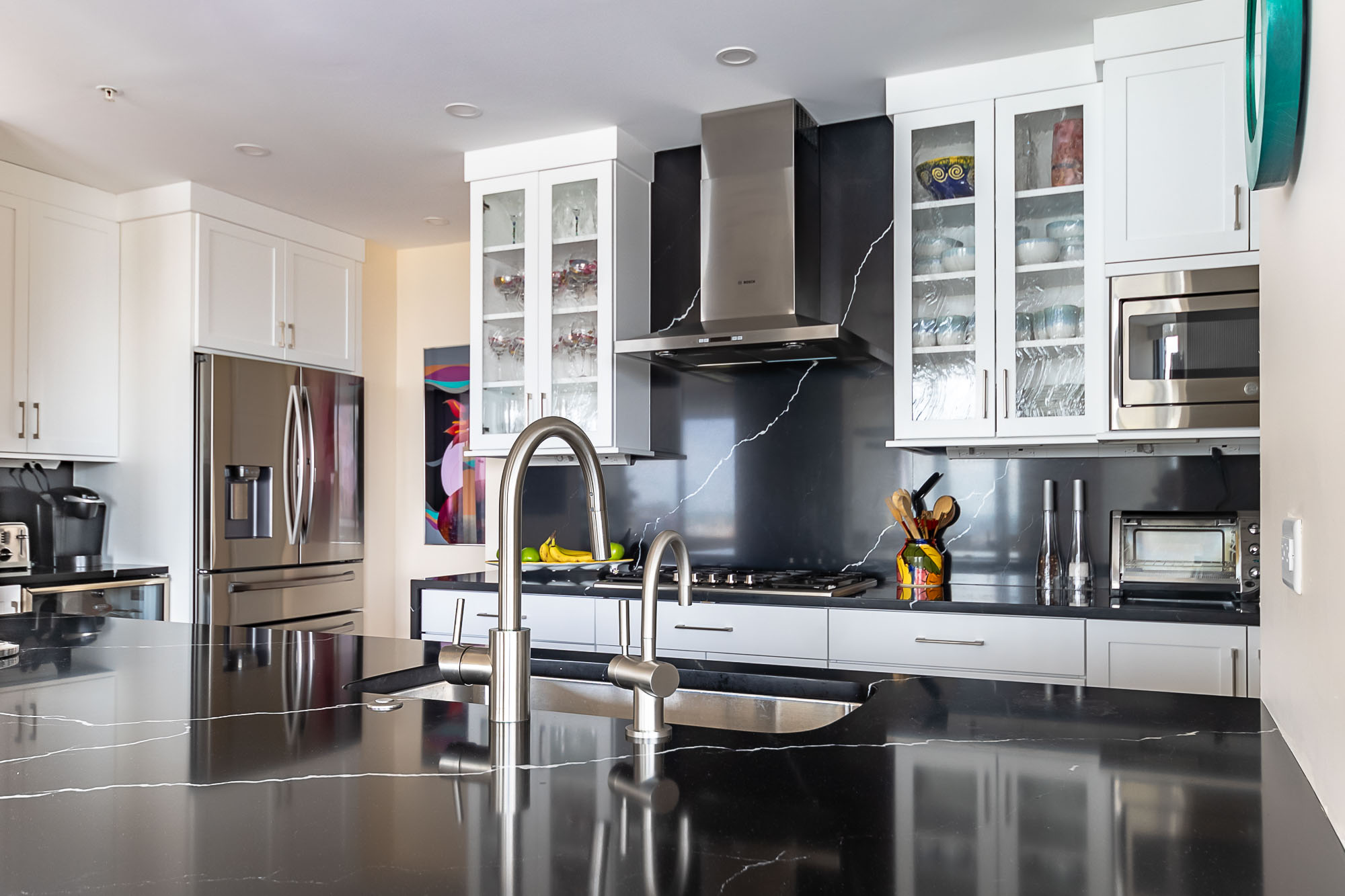 Great View for This Boston Kitchen!